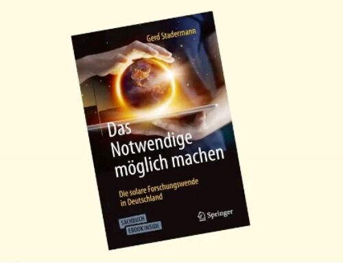 Neues Buch: «Die solare Forschungswende in Deutschland»